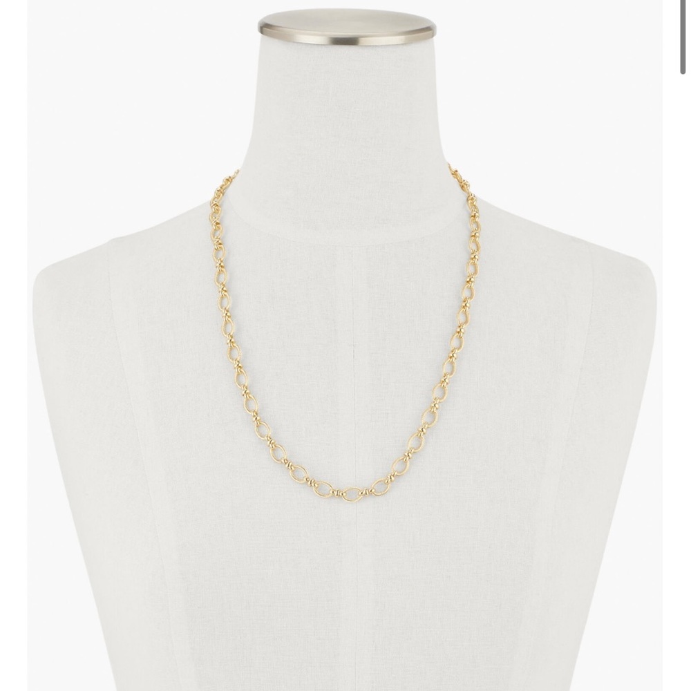 Talbots gold tone chain necklace *never worn*